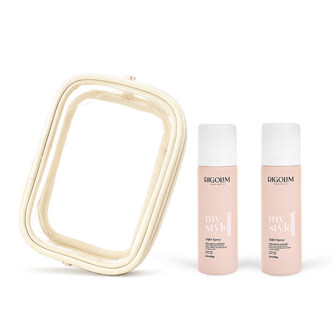 Kit 2 Mini Light Spray com necessaire